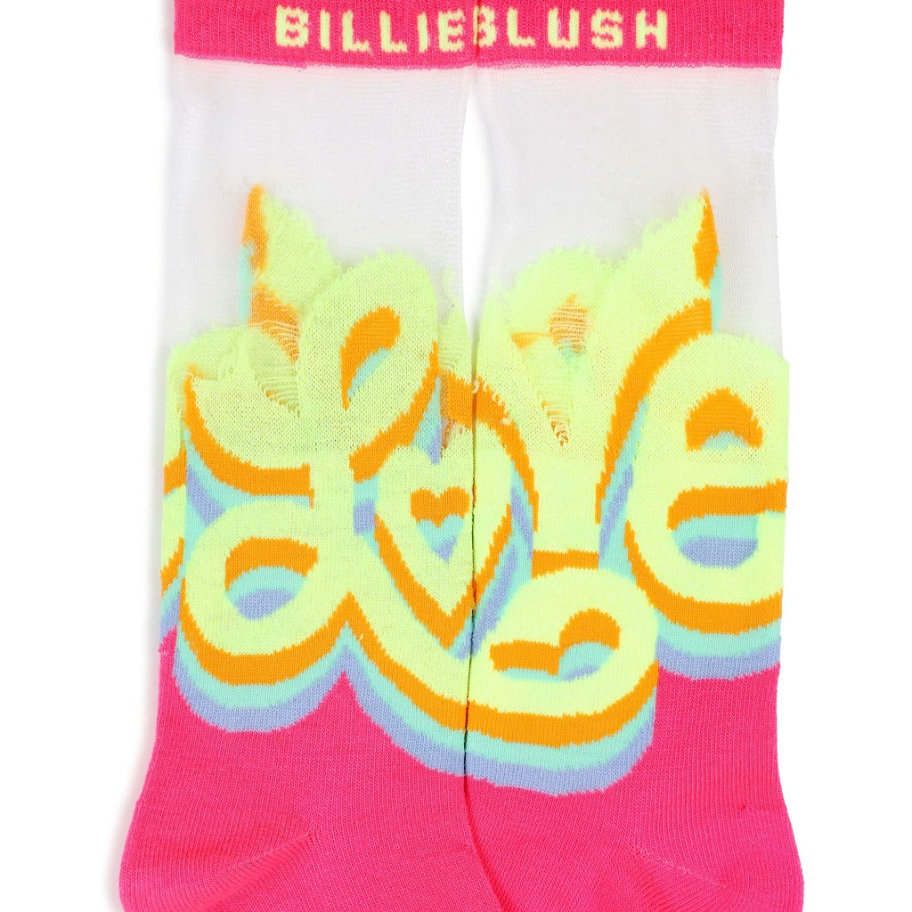 Billieblush Logo Socks