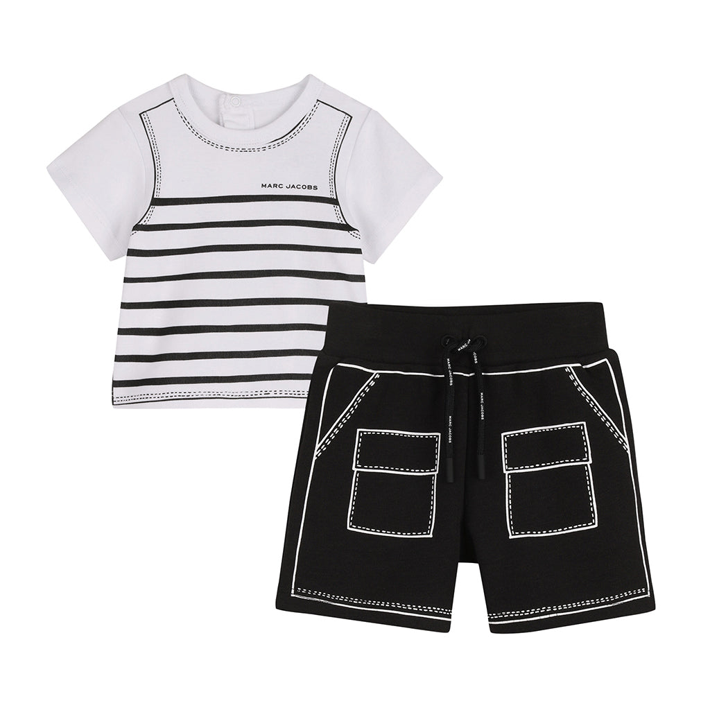 Marc Jacobs Kids T-shirt and Shorts Set