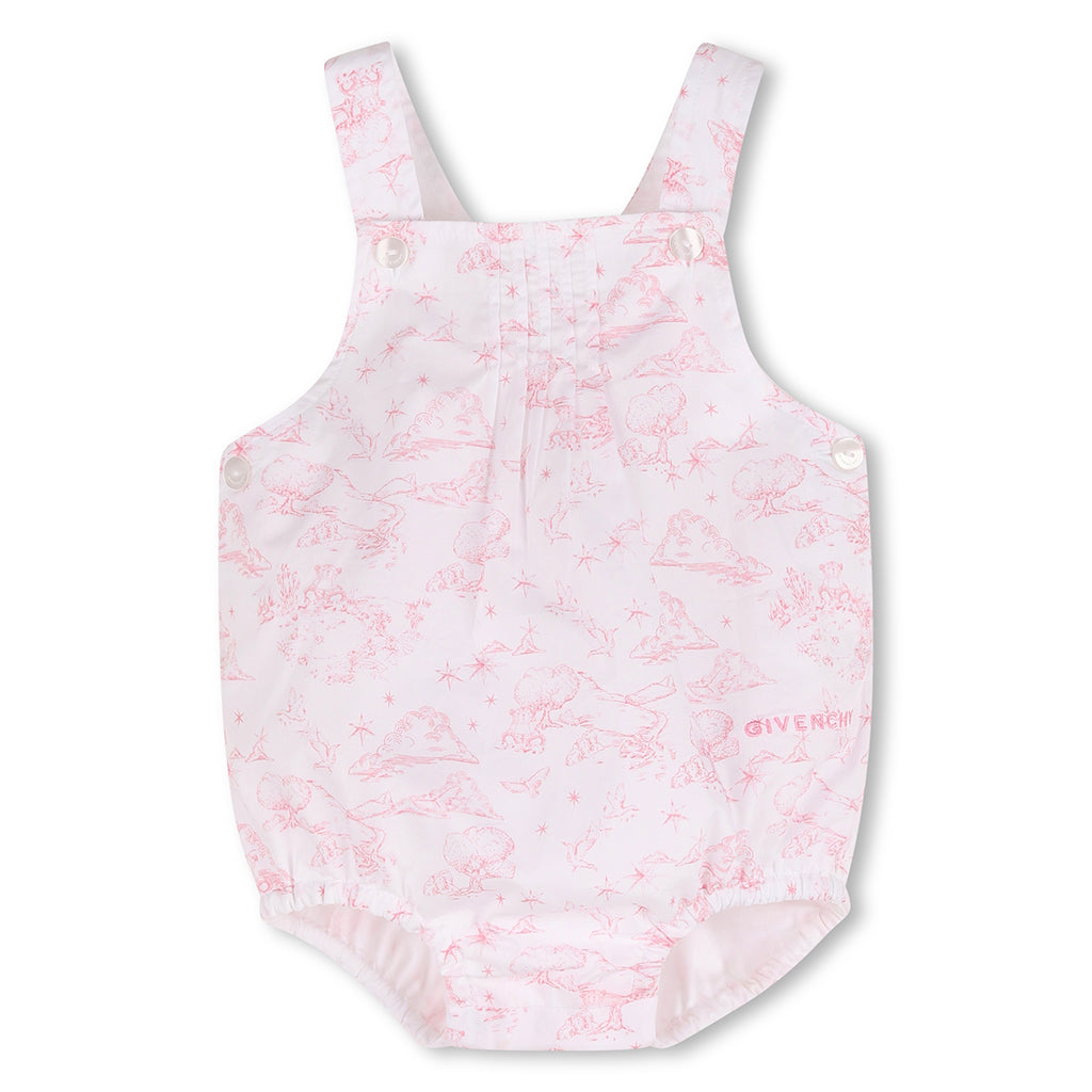 Givenchy Kids Baby Dungaree Set