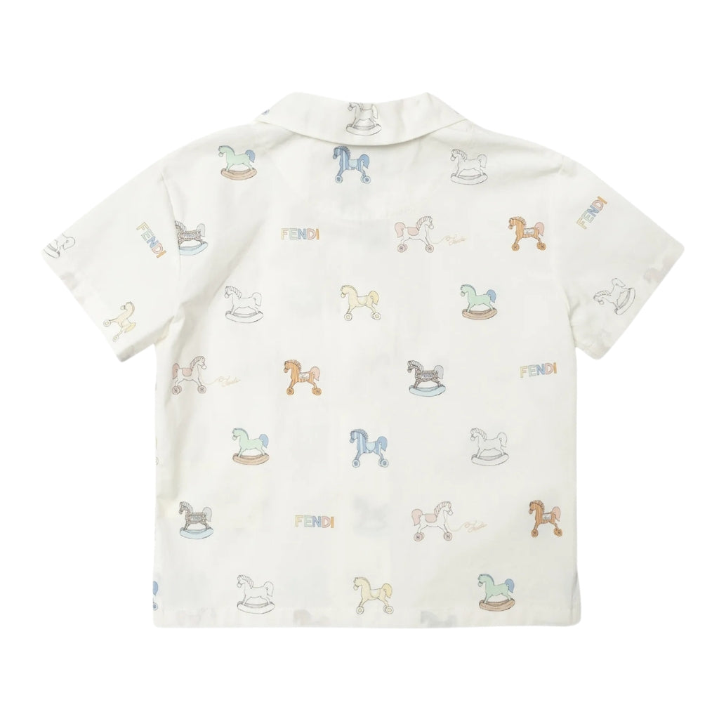 Fendi Kids Printed Shirt