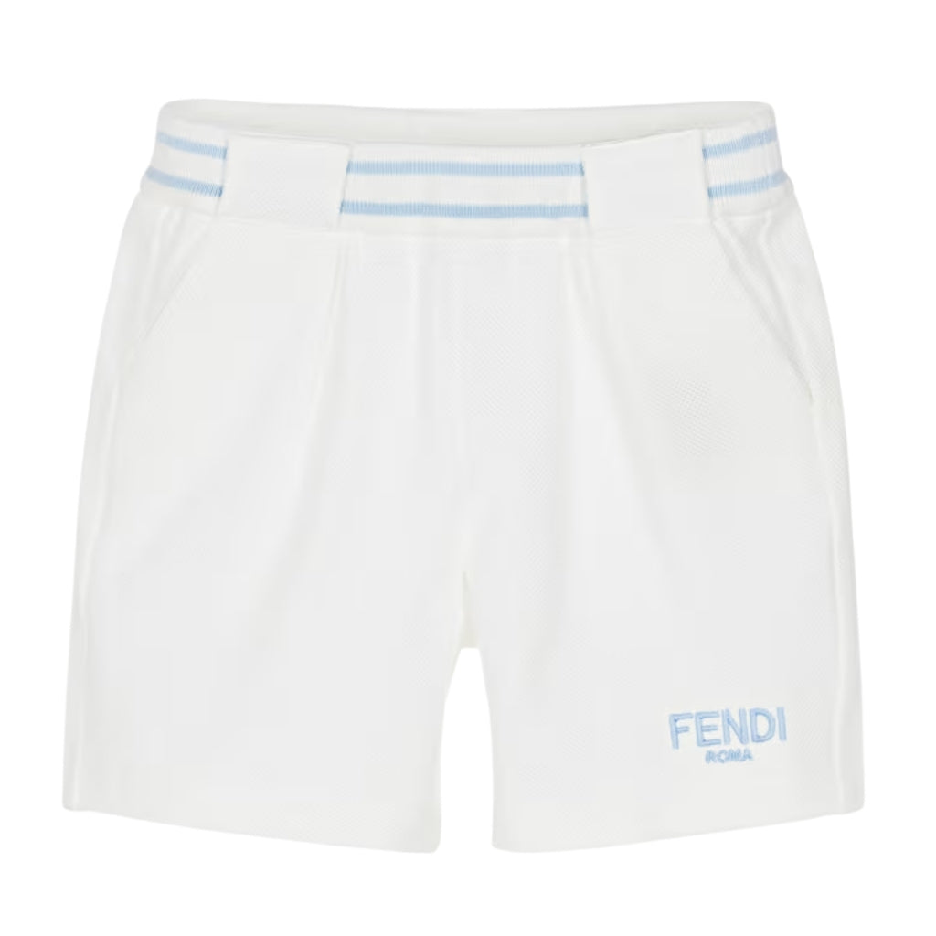 Fendi Kids Pique Short