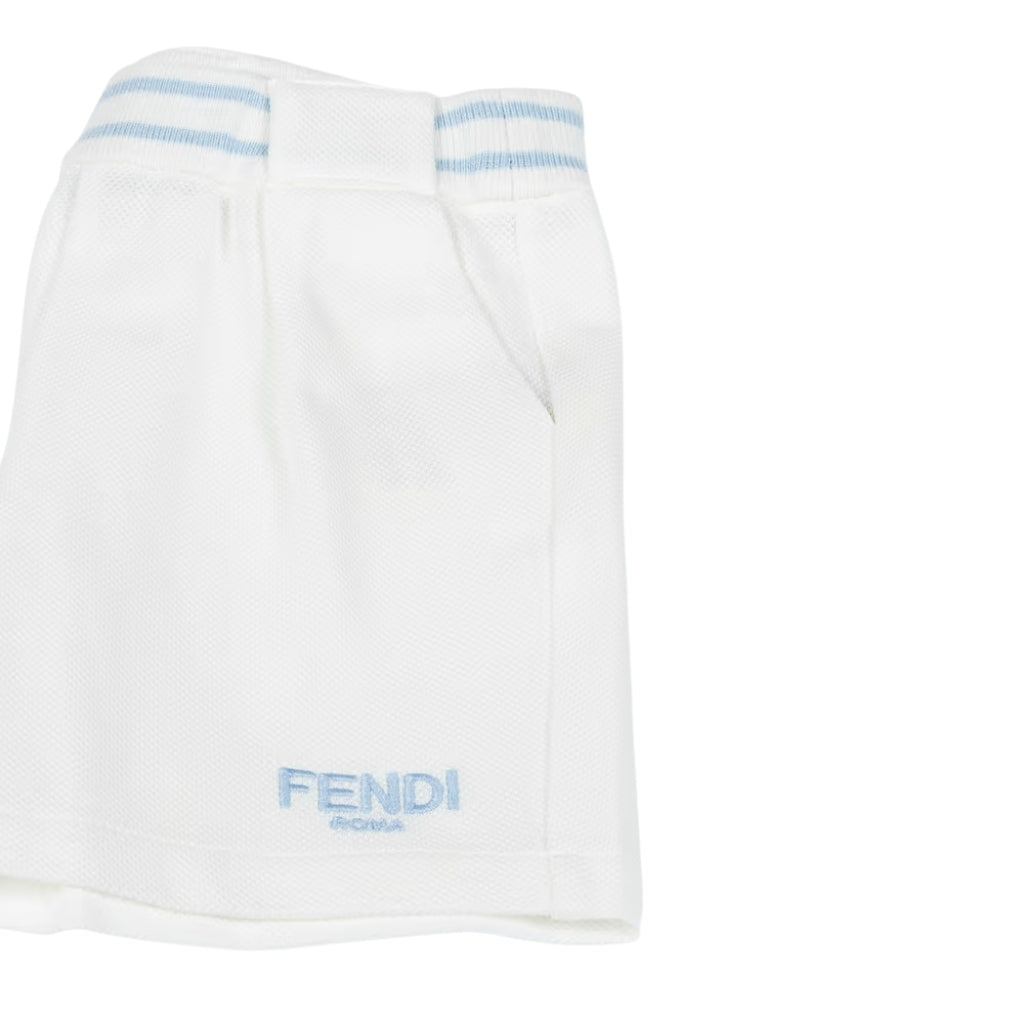 Fendi Kids Pique Short