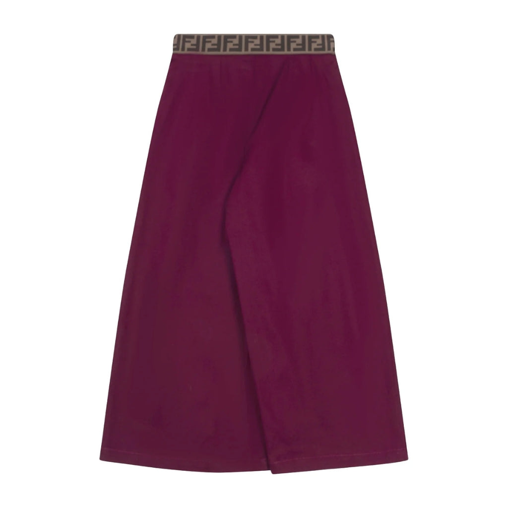 Fendi Kids Wide Leg Trouser