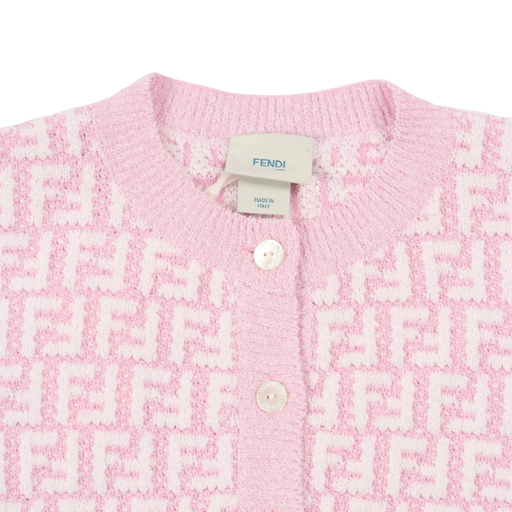 Fendi Kids FF Cardigan