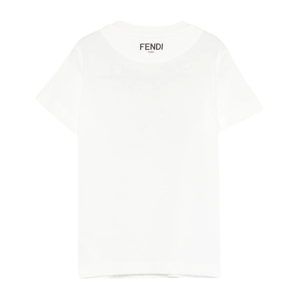 Fendi Kids Scarf T-shirt