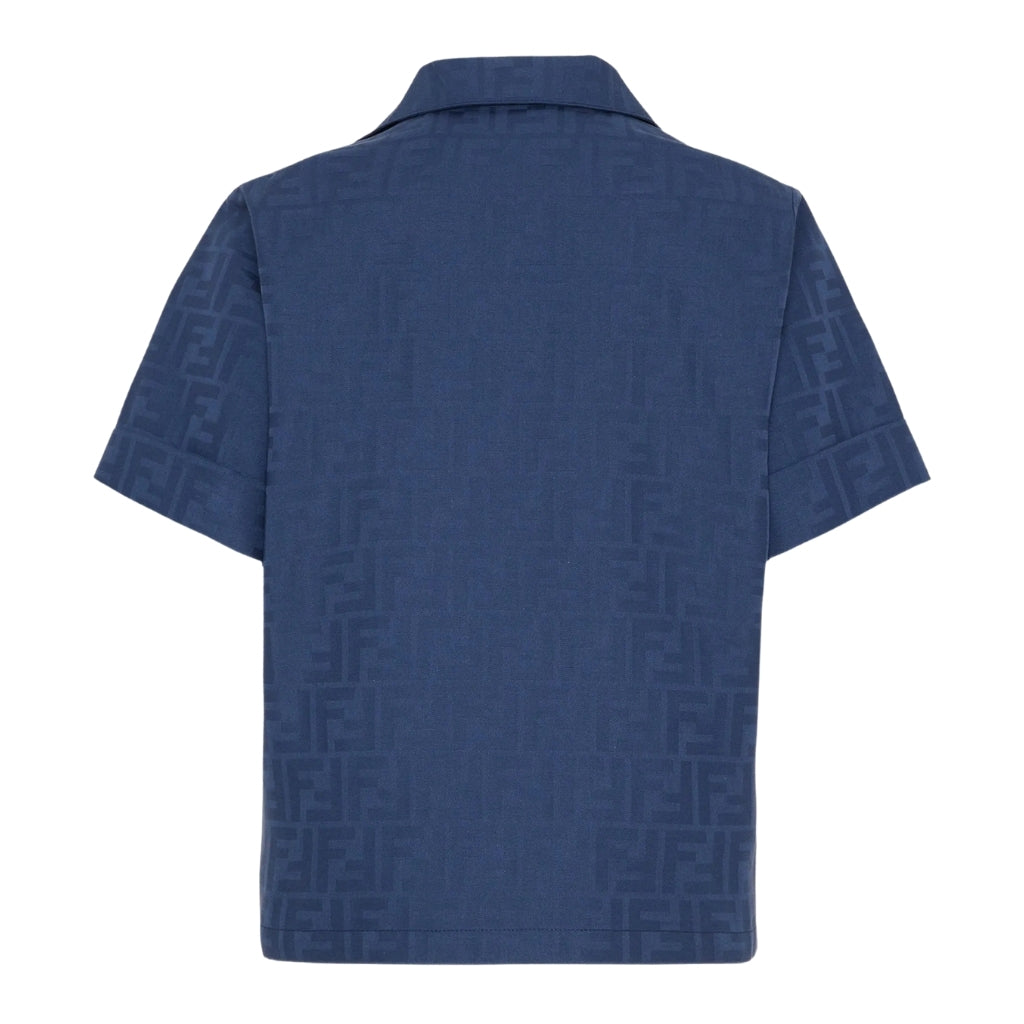Fendi Kids Logo Polo T-shirt