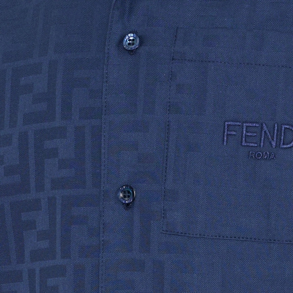 Fendi Kids Logo Polo T-shirt