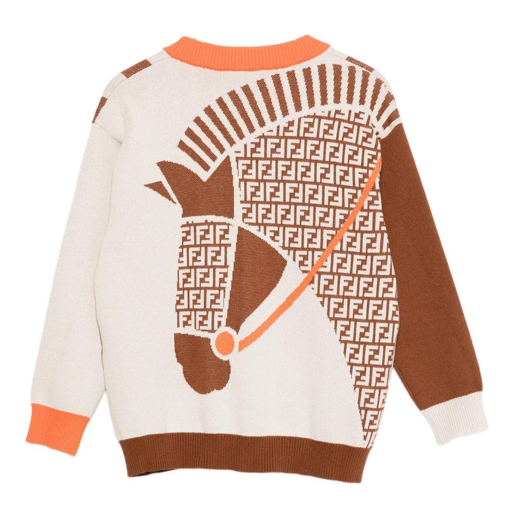 Fendi Kids Knit Cardigan
