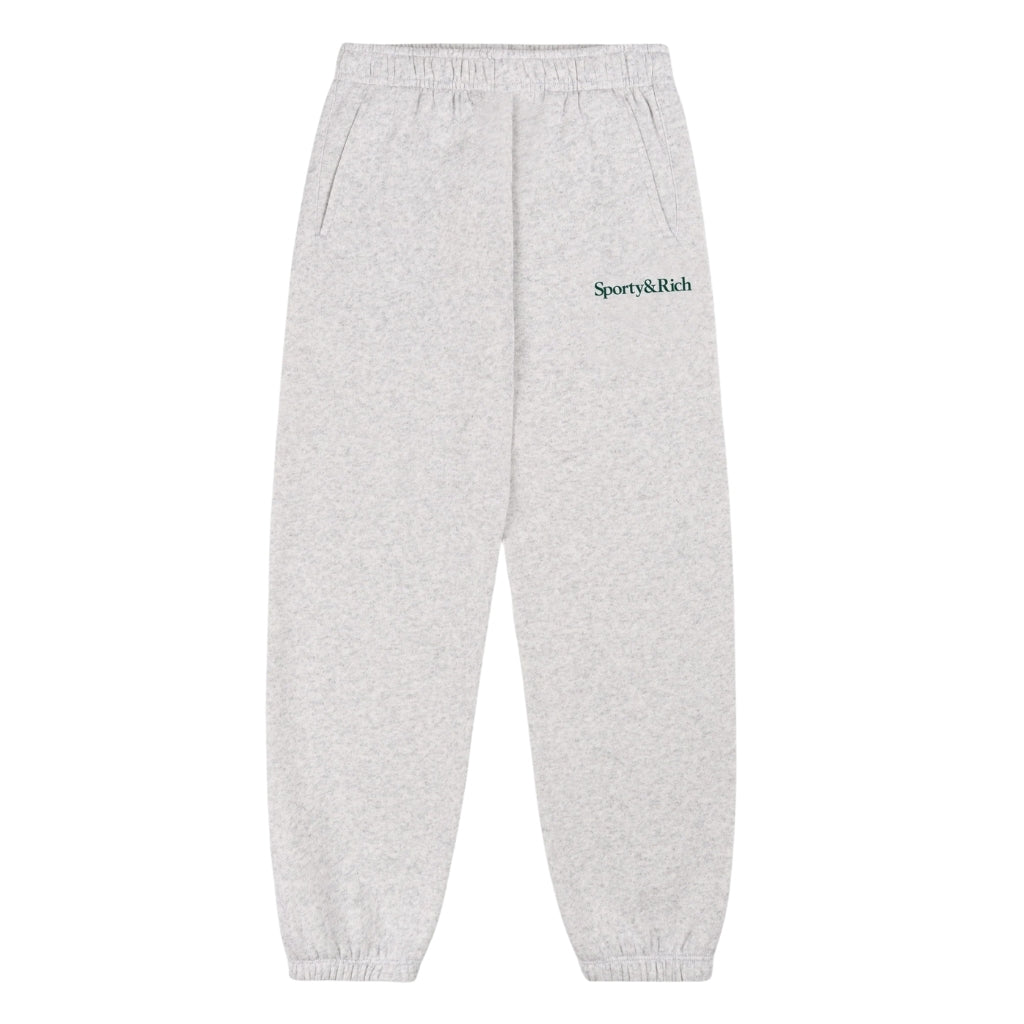Sporty & Rich Kids Serif Logo Kids Sweatpants