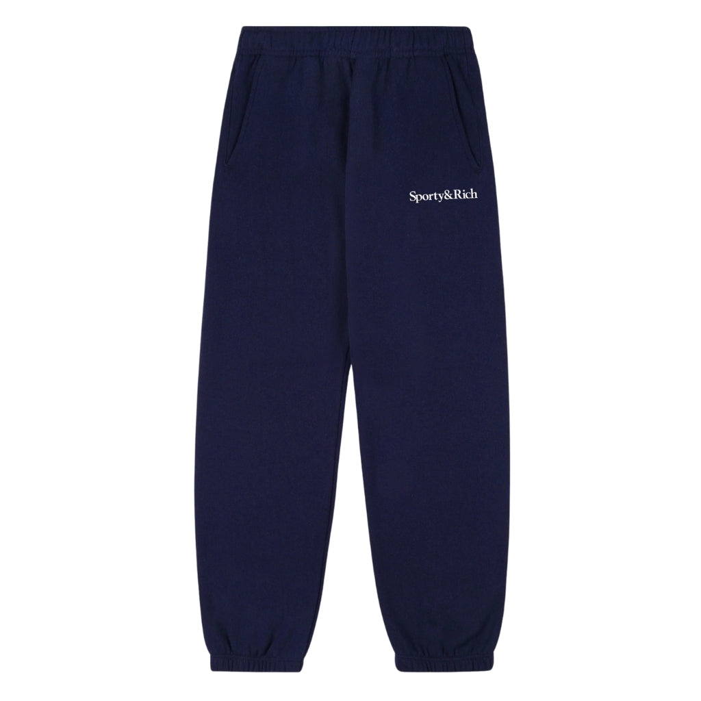 Sporty & Rich Kids Serif Logo Kids Sweatpants