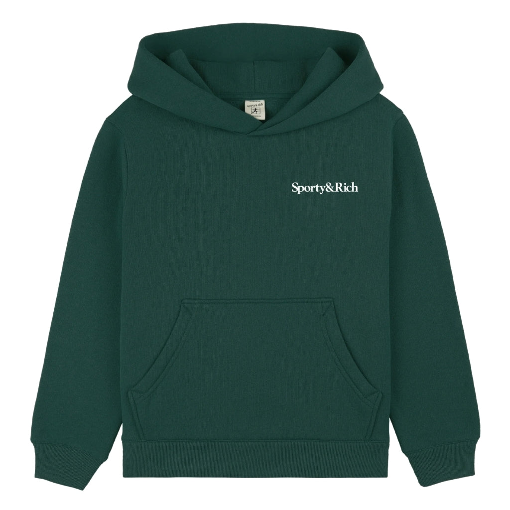 Sporty & Rich Kids Drink More Water Kids Hoodie