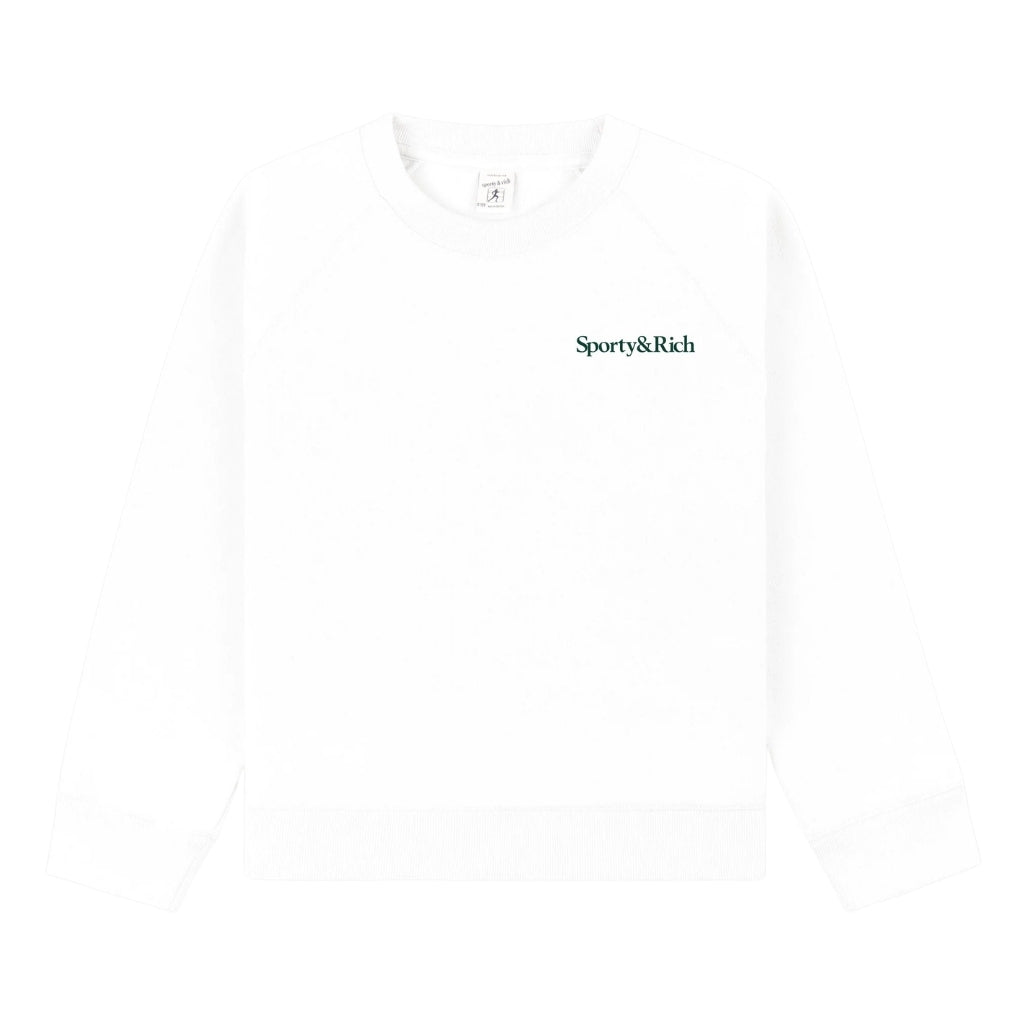 Sporty & Rich Kids Drink More Water Kids Sweatshirt