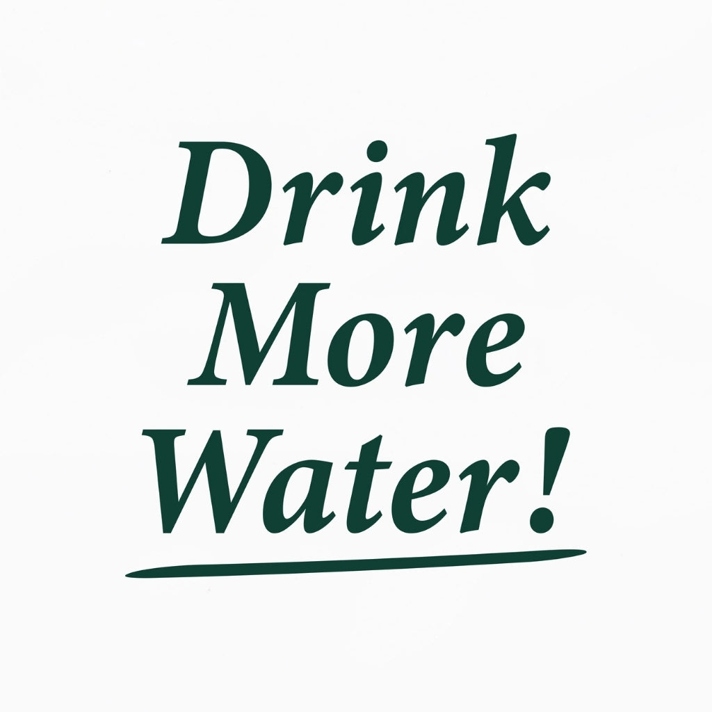 Sporty & Rich Kids Drink More Water Kids Sweatshirt