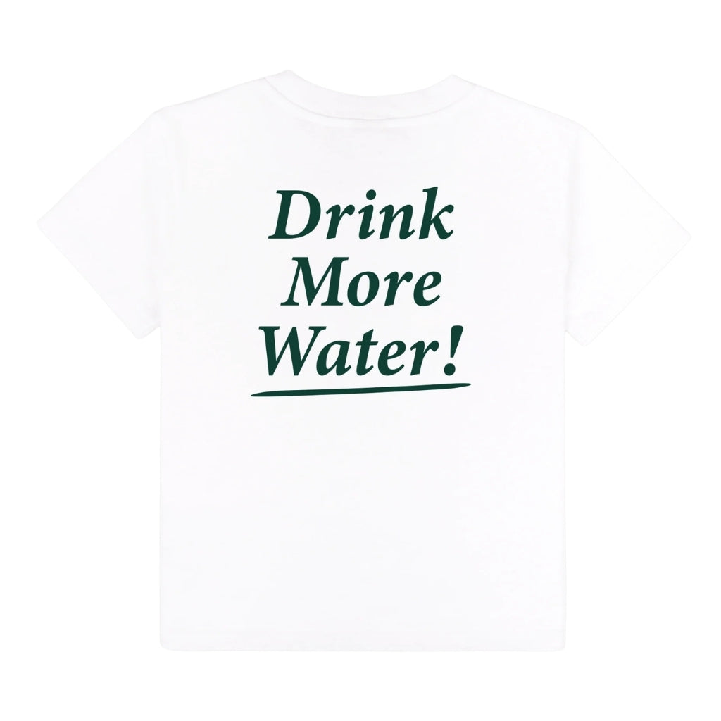 Sporty & Rich Kids Drink More Water Kids T-shirt