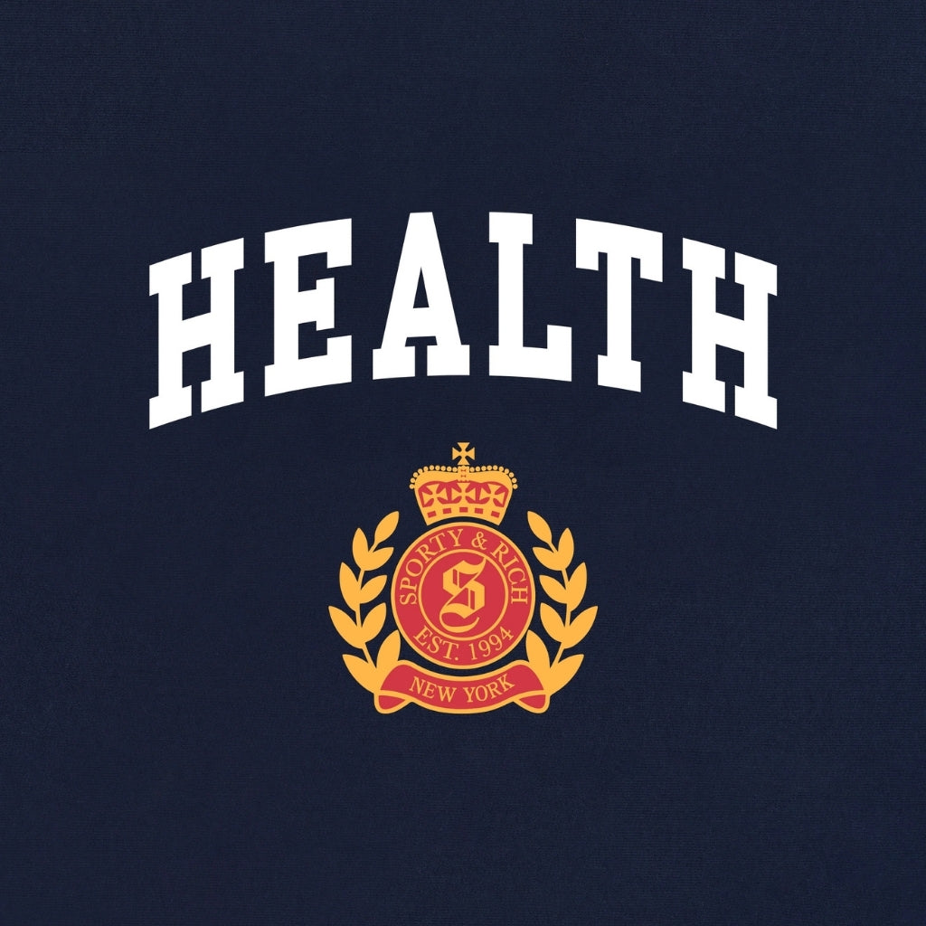 Sporty & Rich Kids NY Health Crest Kids T-shirt