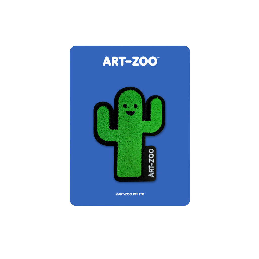 ART-ZOO Embroidered Pin - Cactus