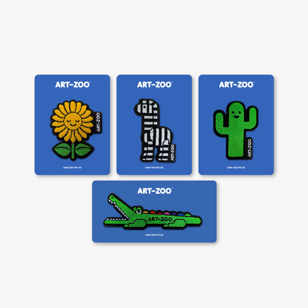 ART-ZOO Embroidered Pin - Sunflower