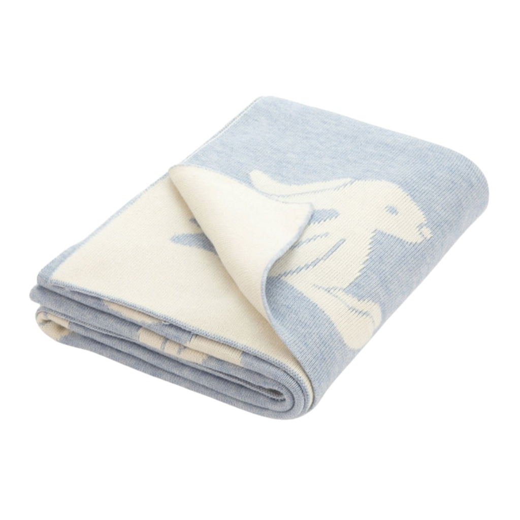 Jellycat Bashful Blue Bunny Blanket (Boxed)