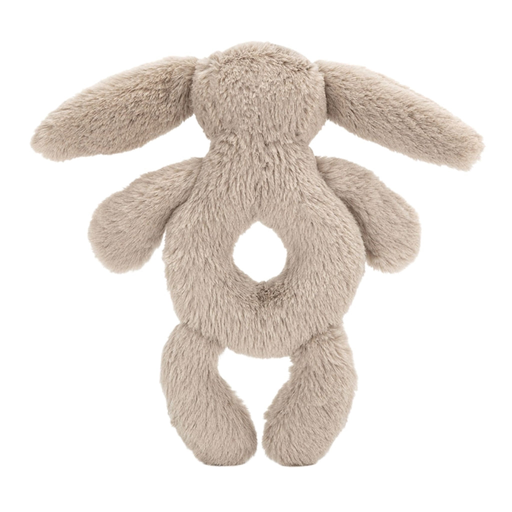 Jellycat Bashful Blue Bunny Ring Rattle