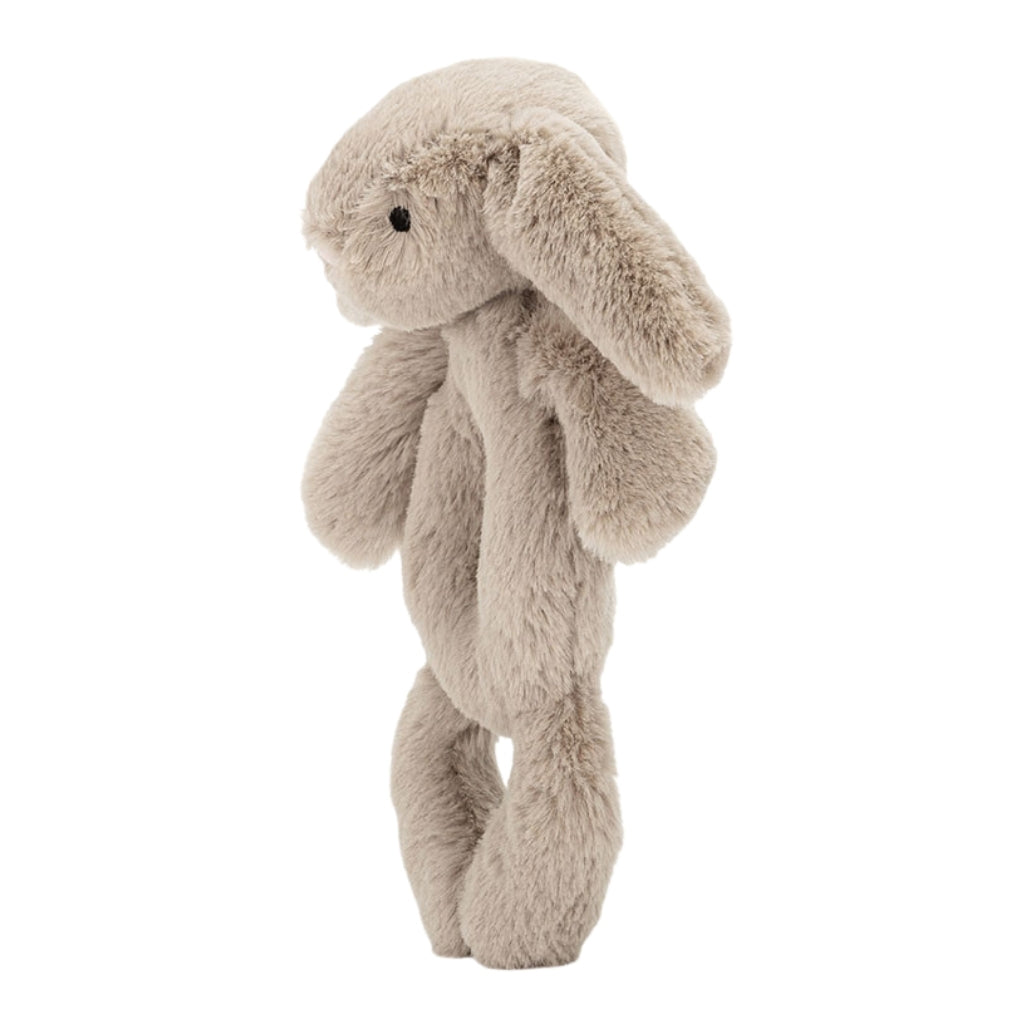 Jellycat Bashful Blue Bunny Ring Rattle