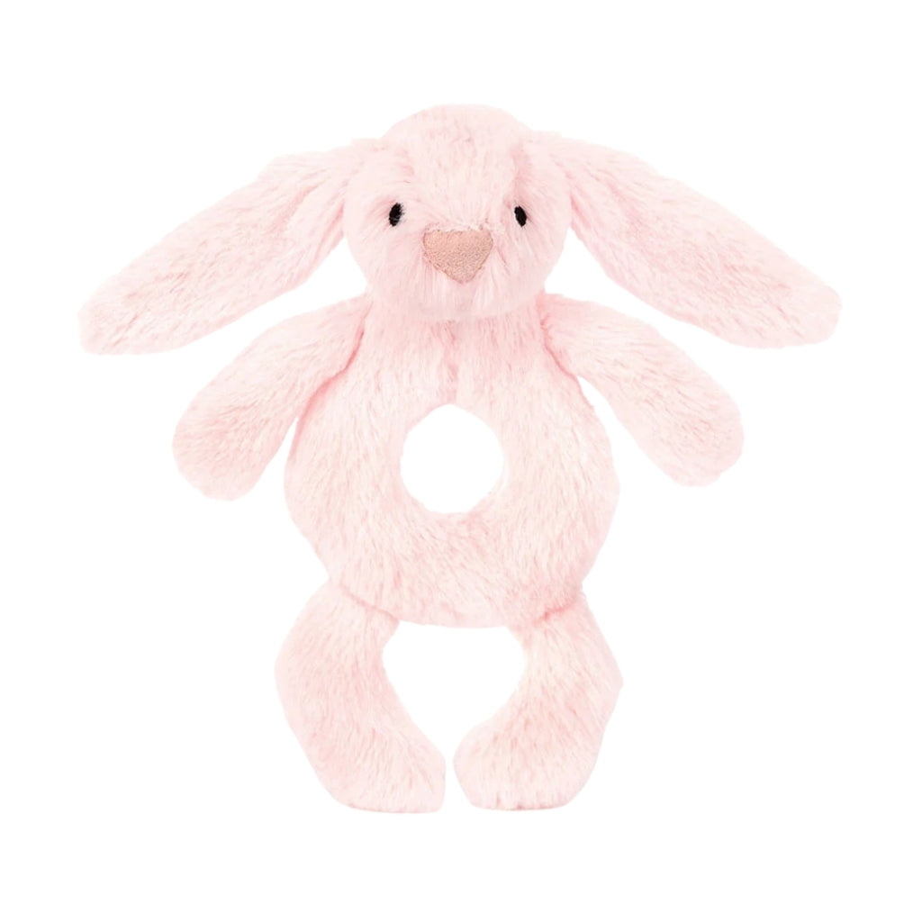 Jellycat Bashful Pink Bunny Ring Rattle