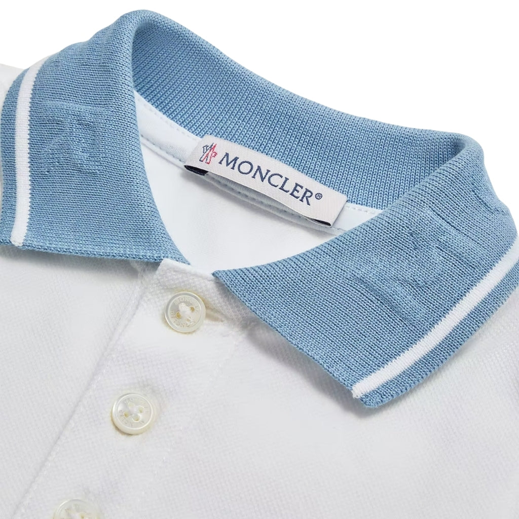 Moncler Enfant Short Sleeve Polo