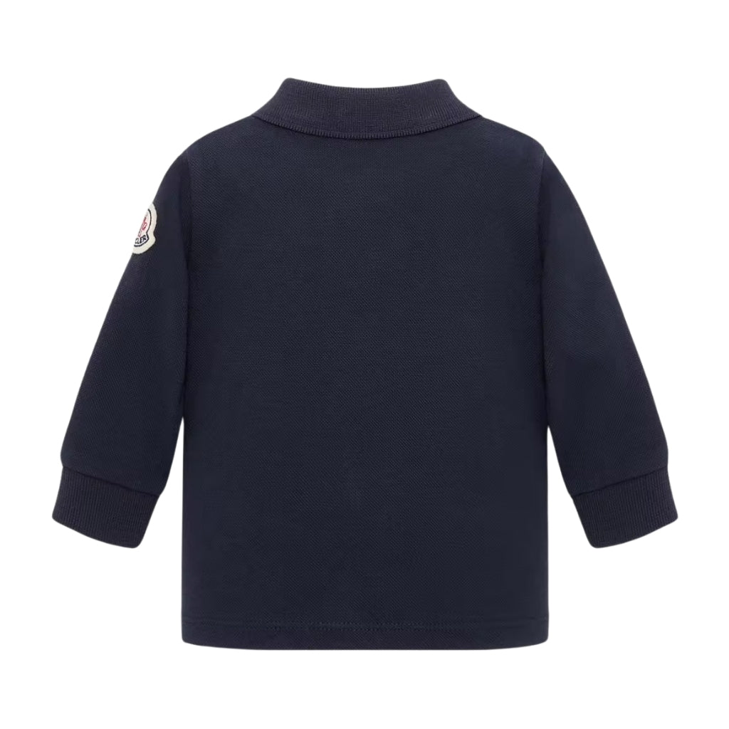 Moncler Enfant Long Sleeve Polo