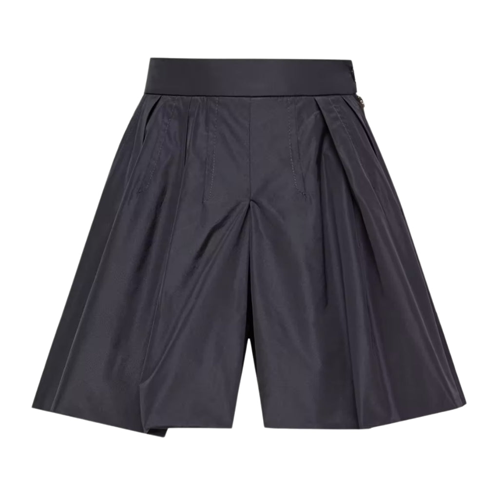 Moncler Enfant Pleated Taffeta Shorts