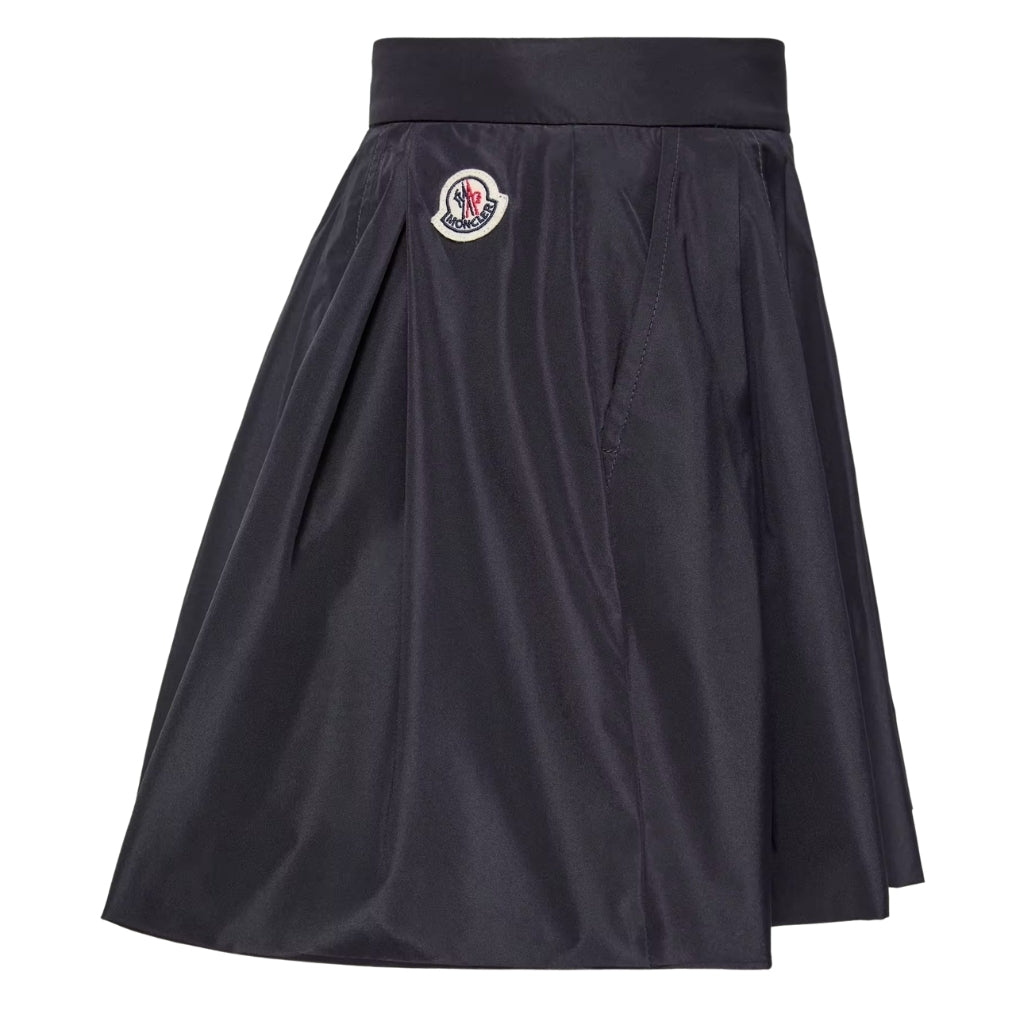 Moncler Enfant Pleated Taffeta Shorts