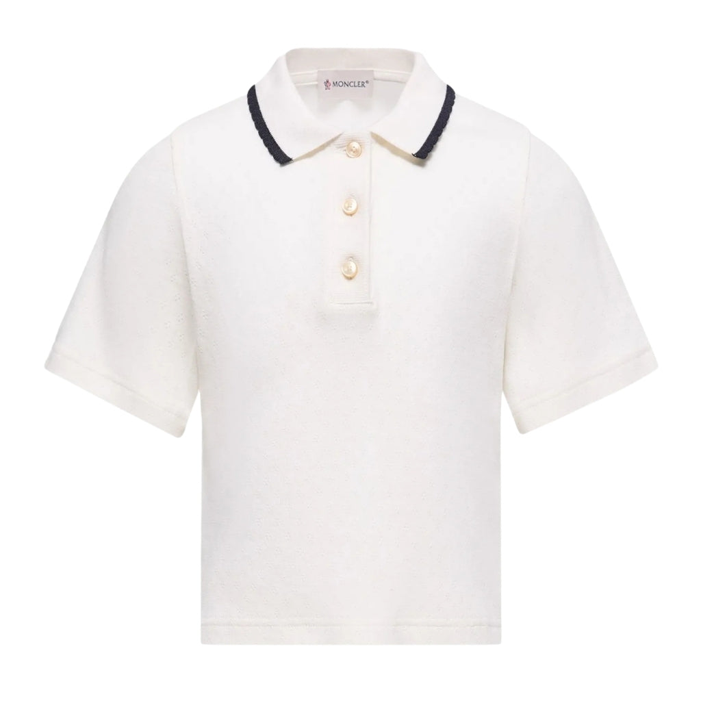 Moncler Enfant Short Sleeve Polo