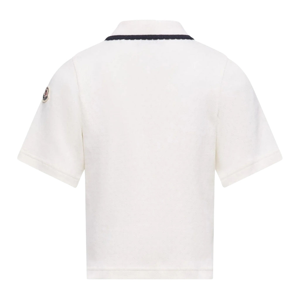Moncler Enfant Short Sleeve Polo