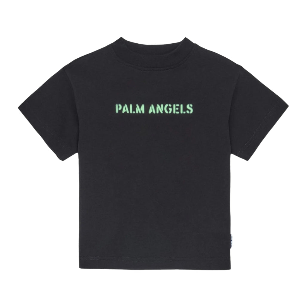 Palm Angels Kids Logo Stamp T-shirt
