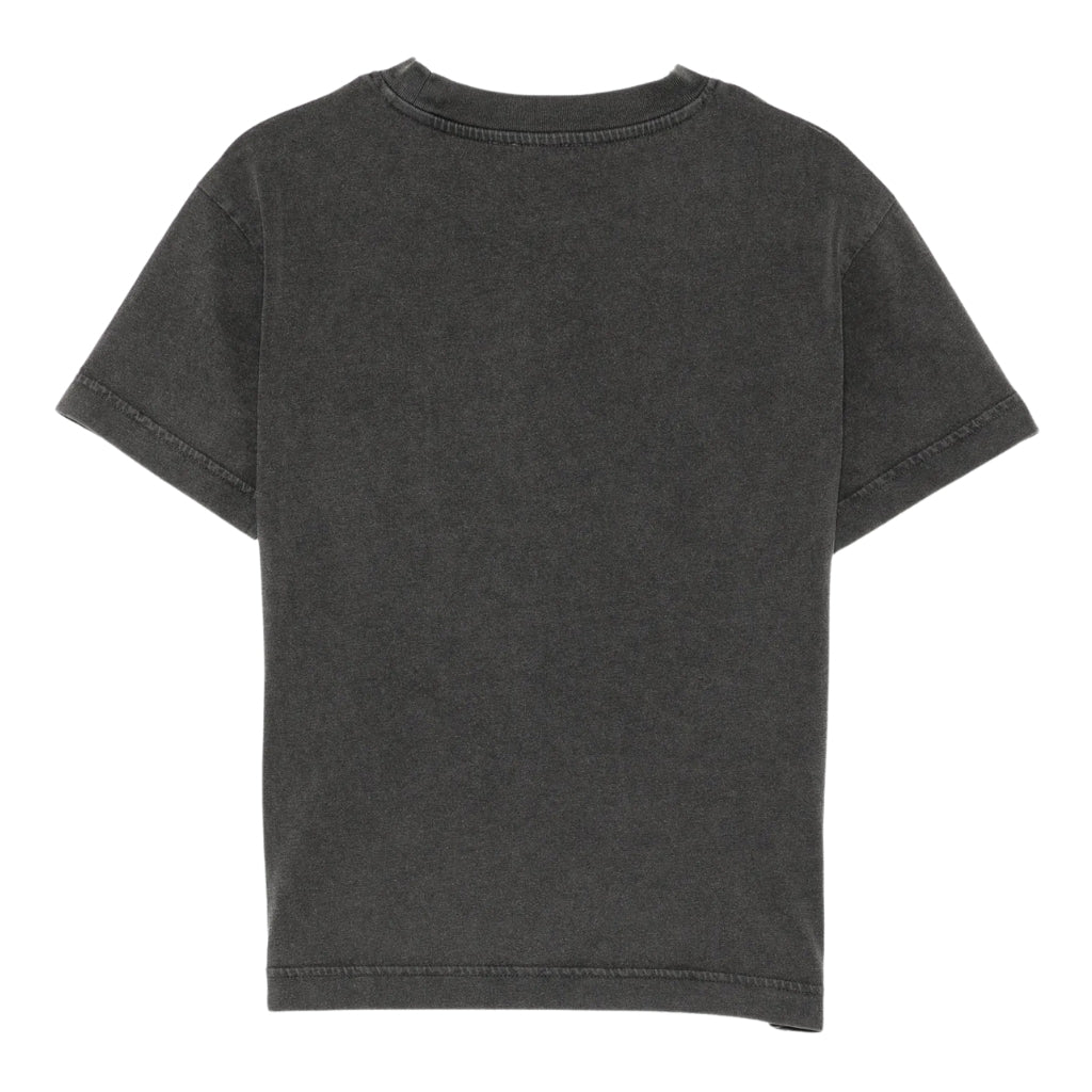 Palm Angels Kids Curved Logo Faded Tee