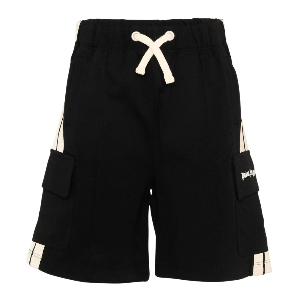 Palm Angels Kids Pa Track Cargo Shorts