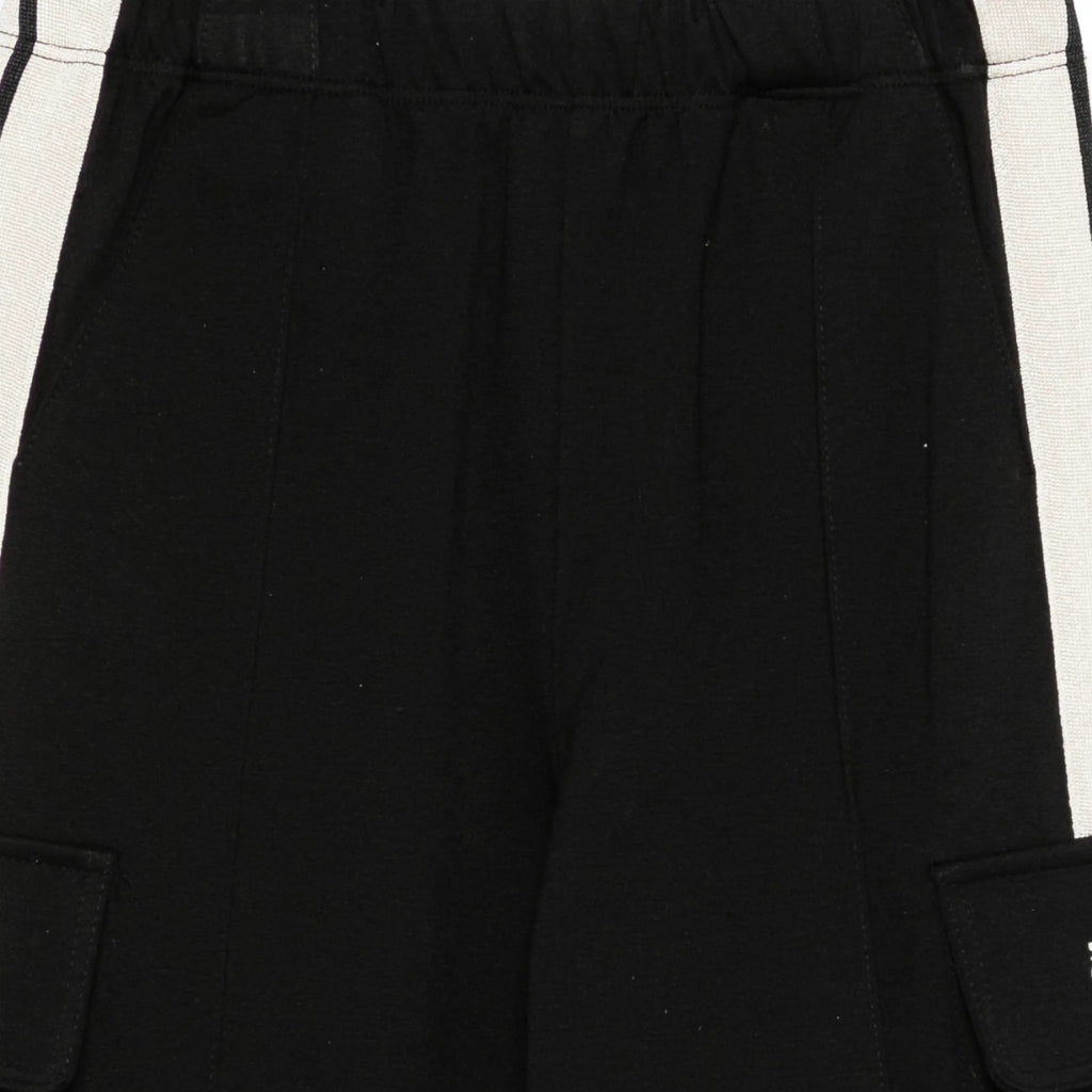 Palm Angels Kids Track Wide Leg Cargo Pant