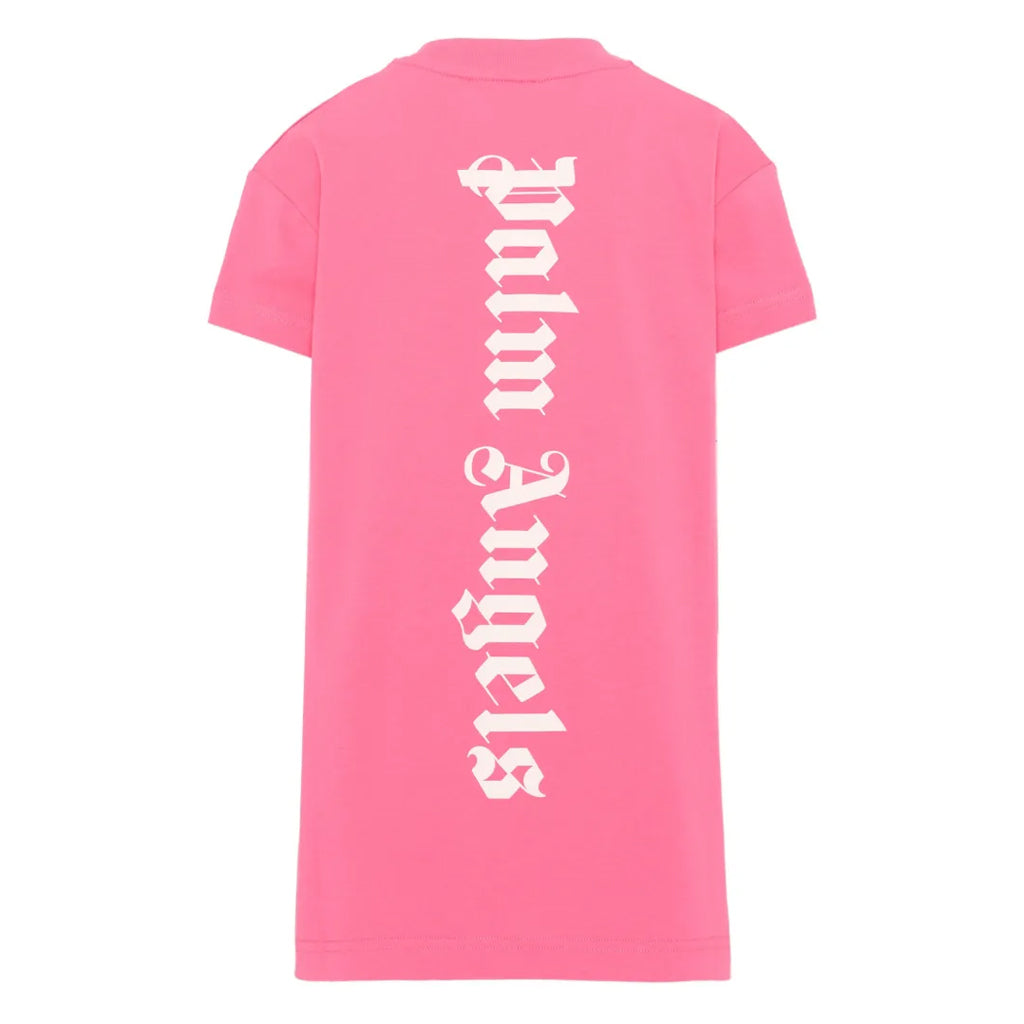 Palm Angels Kids Overlogo T-shirt Dress