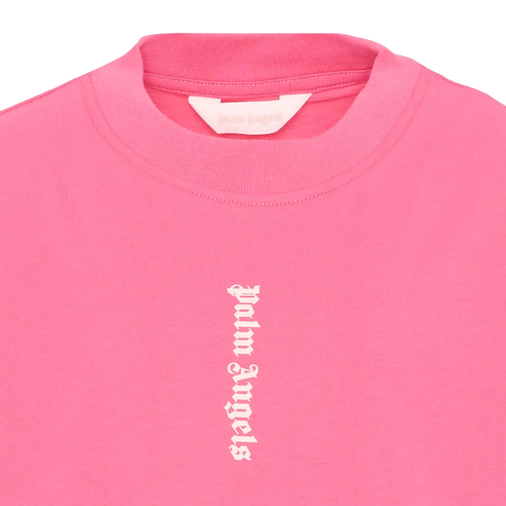 Palm Angels Kids Overlogo T-shirt Dress