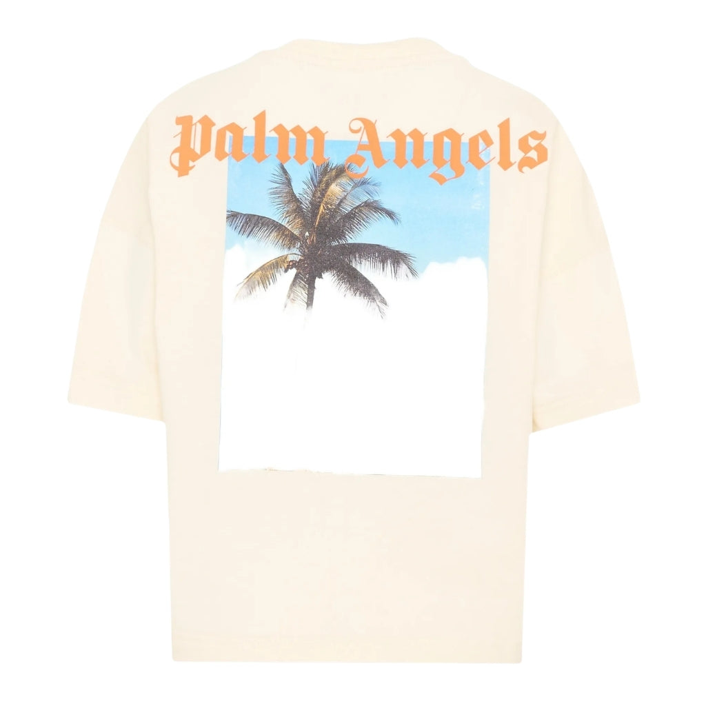 Palm Angels Kids Pa Since 2015 Over Tee