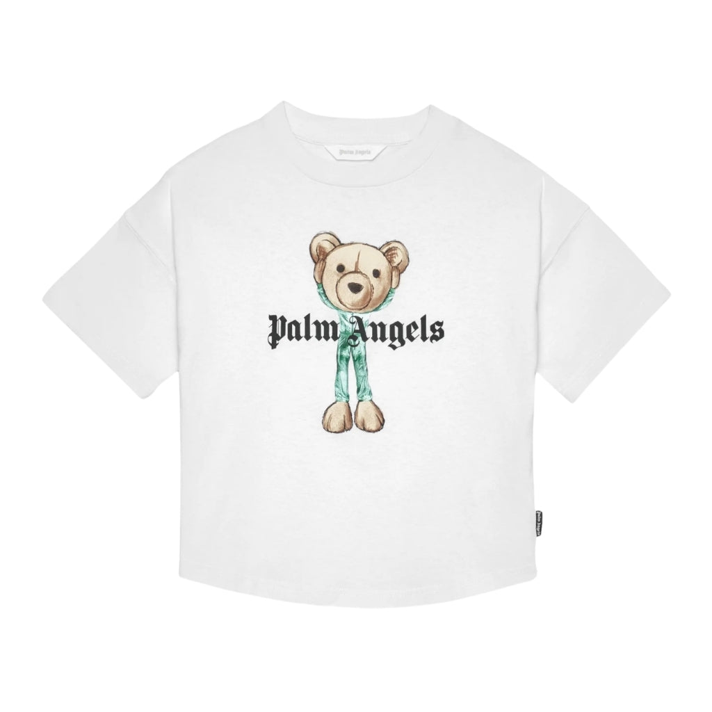 Palm Angels Kids Pa Mascot Bear Over Tee