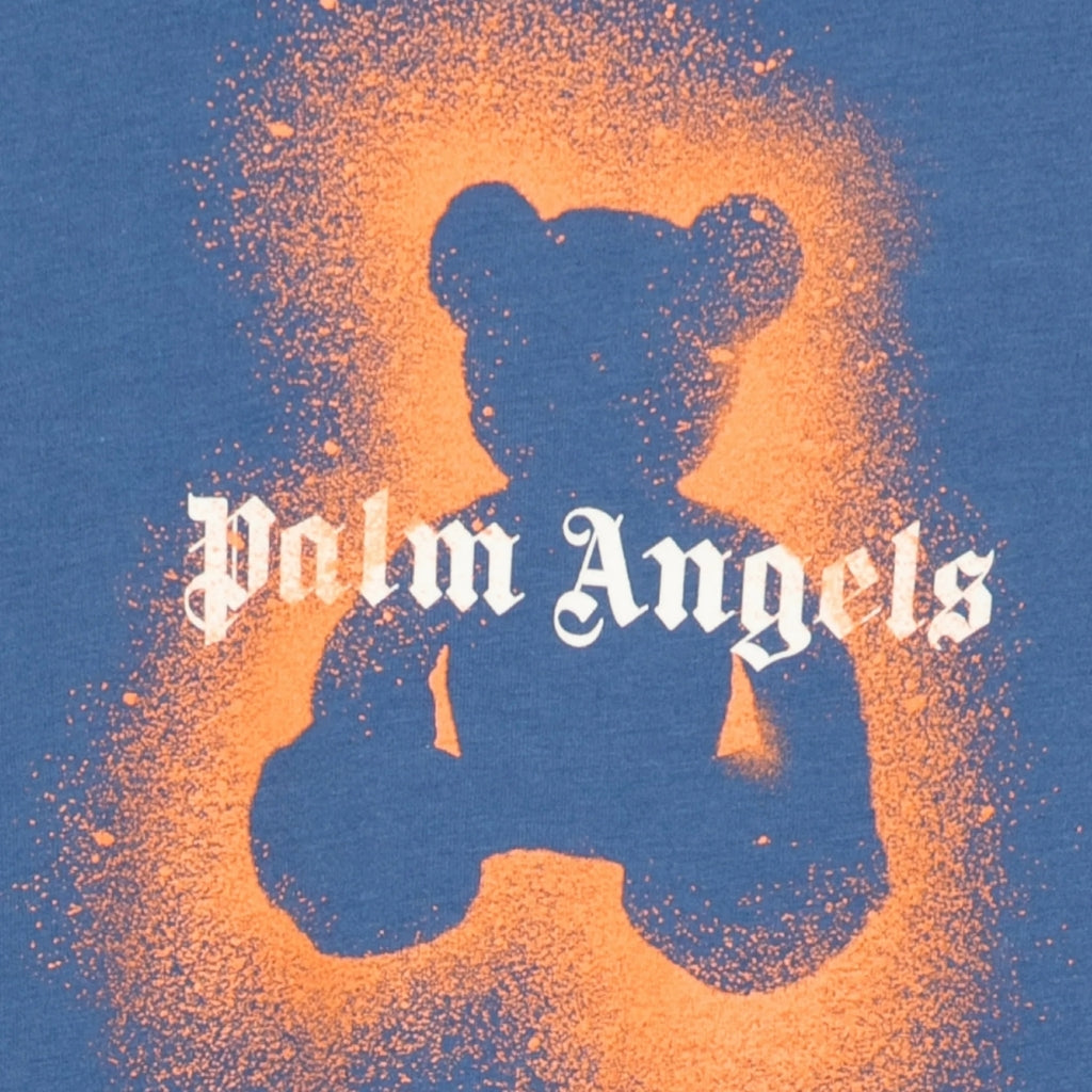 Palm Angels Kids Pa Spray Bear T-shirt
