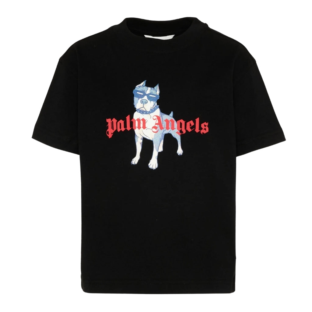 Palm Angels Kids Palm Dog T-shirt