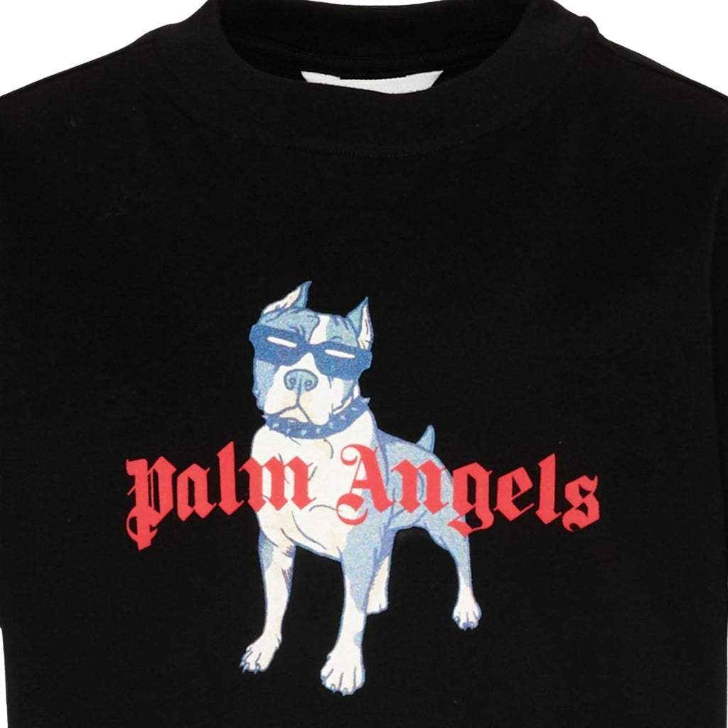 Palm Angels Kids Palm Dog T-shirt