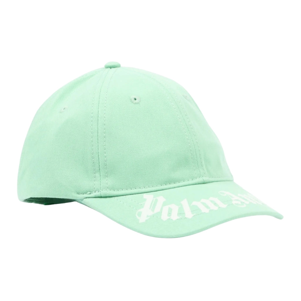 Palm Angels Kids Brushed Logo Baseball Cap