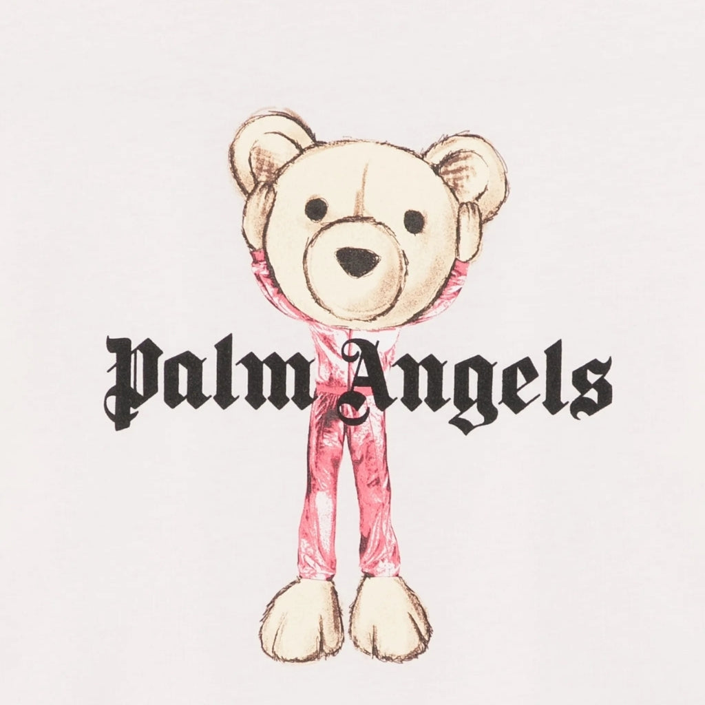 Palm Angels Kids Pa Mascotte Bear Over T-shirt