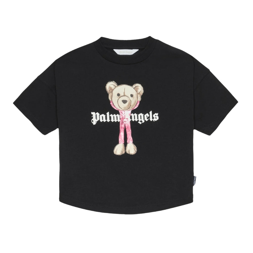 Palm Angels Kids Pa Mascotte Bear Over T-shirt