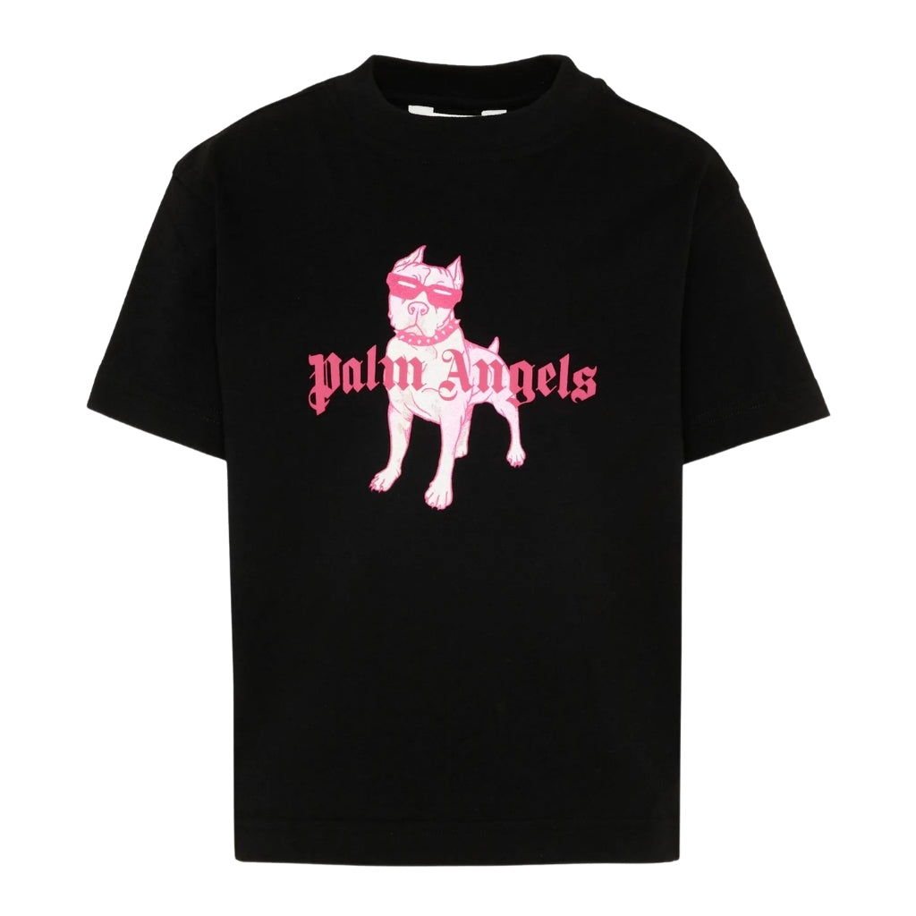 Palm Angels Kids Palm Dog T-shirt
