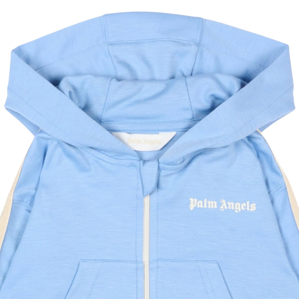 Palm Angels Kids Track Hoodie Full Zip