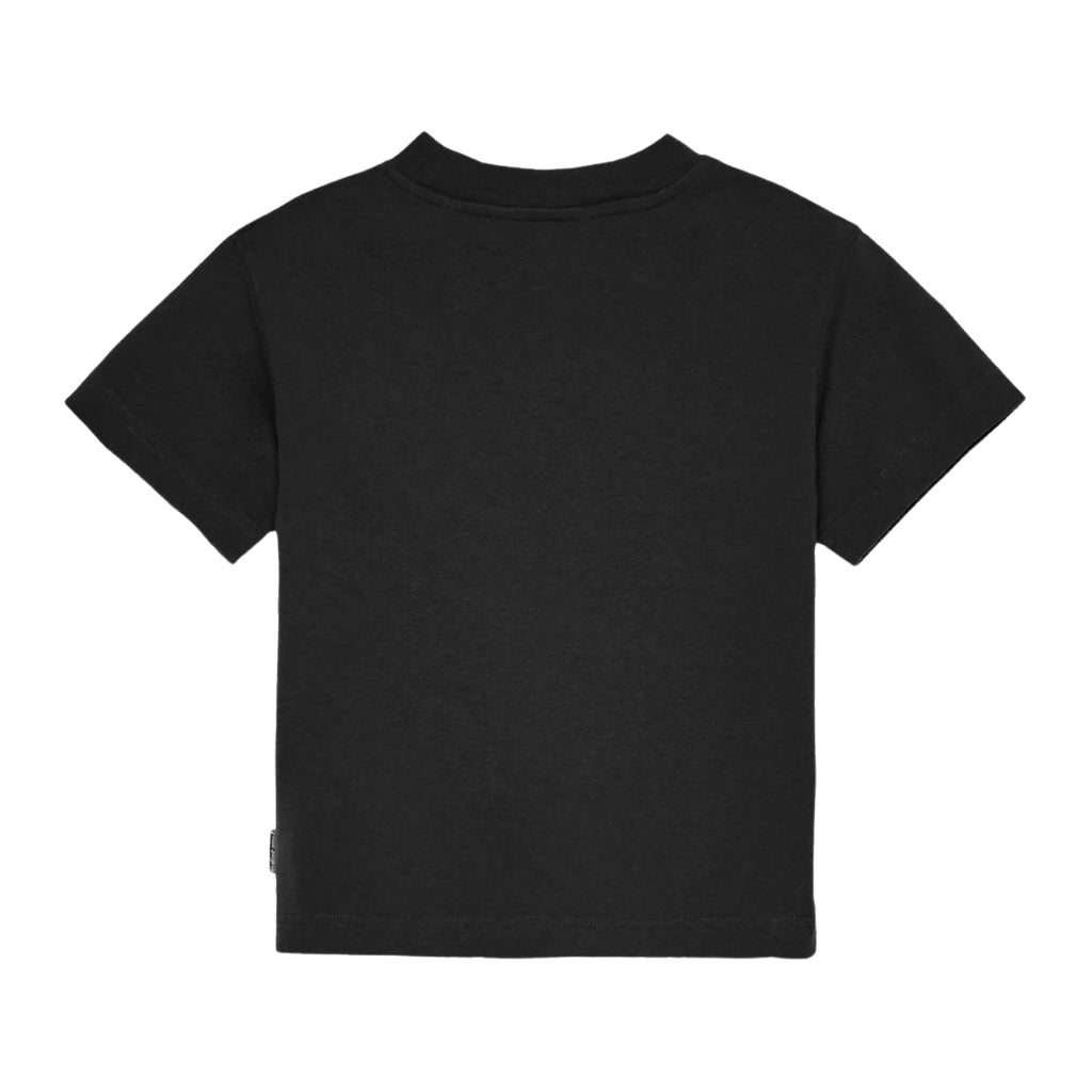 Palm Angels Kids Neck Logo Brushed Tee