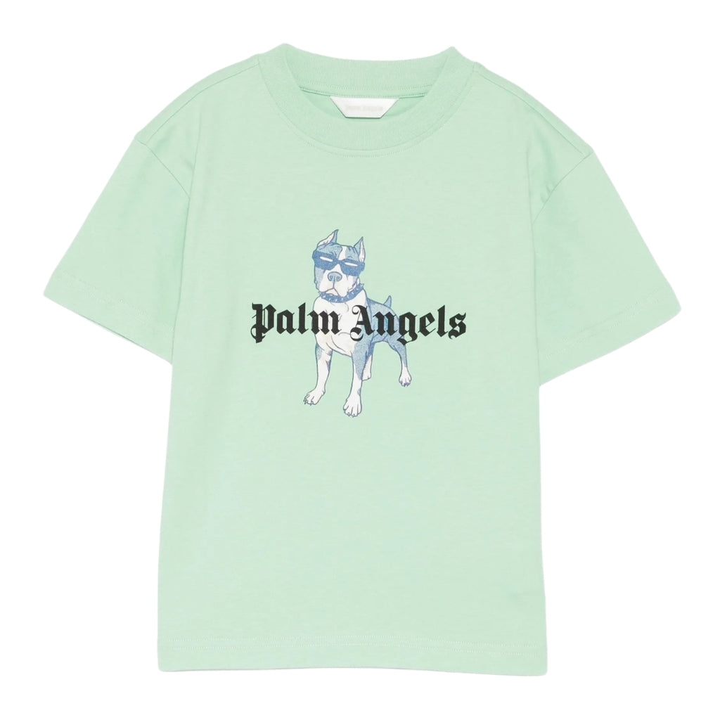 Palm Angels Kids Palm Dog T-shirt