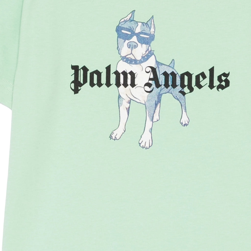 Palm Angels Kids Palm Dog T-shirt